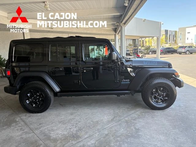 Used 2023 Jeep Wrangler 4xe Willys 4XE with VIN 1C4JJXN60PW663535 for sale in El Cajon, CA