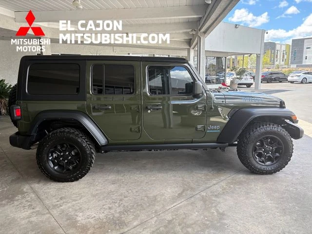 Used 2023 Jeep Wrangler 4xe Willys 4XE with VIN 1C4JJXN66PW651373 for sale in El Cajon, CA