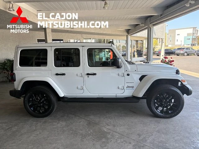 Used 2023 Jeep Wrangler 4xe Sahara 4XE with VIN 1C4JJXP67PW651332 for sale in El Cajon, CA
