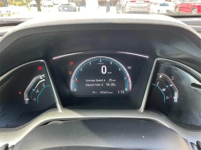 Used 2018 Honda Civic EX with VIN 19XFC2F7XJE017446 for sale in Cedar Park, TX