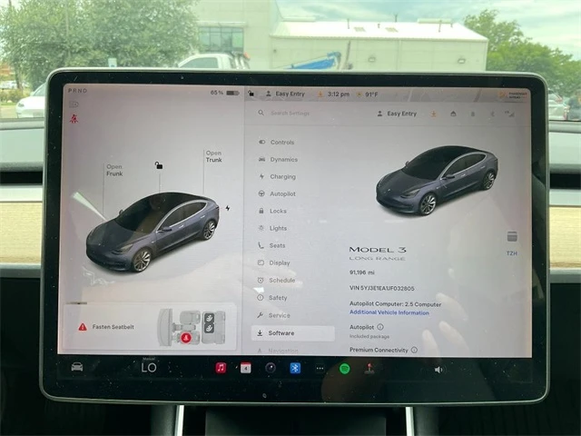Used 2018 Tesla Model 3 Long Range with VIN 5YJ3E1EA1JF032805 for sale in Killeen, TX