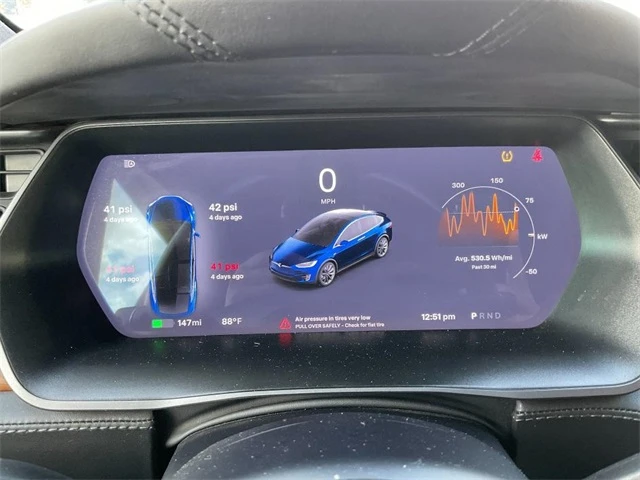 Used 2020 Tesla Model X Long Range Plus with VIN 5YJXCDE21LF306542 for sale in Killeen, TX