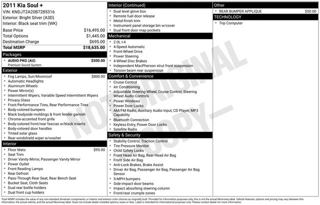 2011 Kia Soul ! 2.0L AT's photo