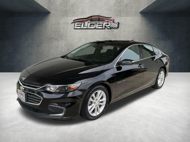 Black 2018 Chevrolet Malibu Hybrid Sedan Front-Wheel Drive Automatic