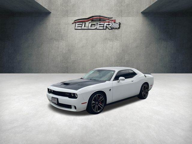 White 2017 Dodge Challenger SRT Hellcat RWD Coupe Rear-Wheel Drive Manual