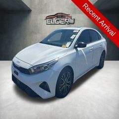 White 2024 Kia Forte Sedan Front-Wheel Drive Automatic