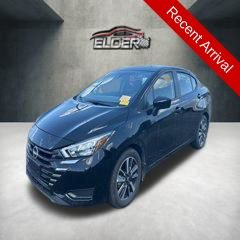 Black 2025 Nissan Versa Sedan Front-Wheel Drive Automatic