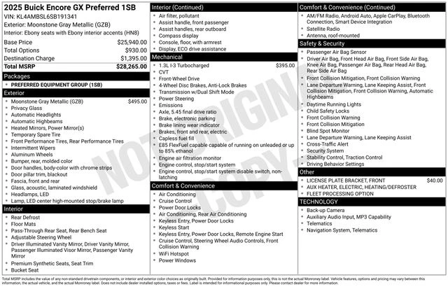 2025 Buick Encore GX Preferred - Photo 29