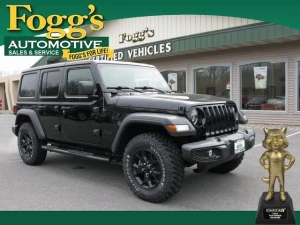 2021 Jeep Wrangler Unlimited at Fogg's Automotive in Schenectady, NY