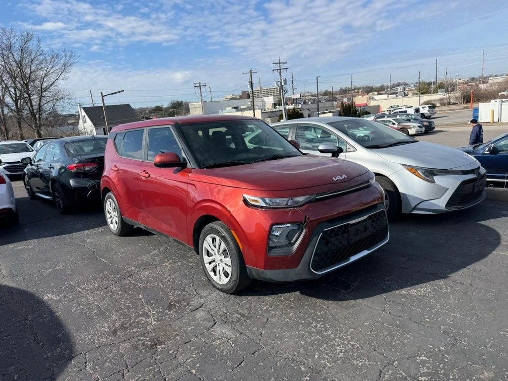 Used 2022 Kia Soul LX with VIN KNDJ23AU7N7820981 for sale in Bridgeton, MO