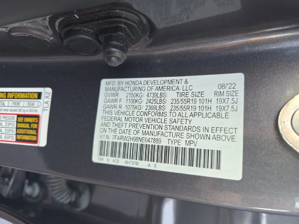 2022 Honda CR-V Touring - Photo 25