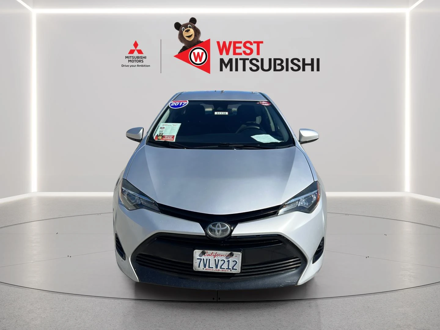 Used 2017 Toyota Corolla LE with VIN 5YFBURHE2HP600554 for sale in Orland, CA